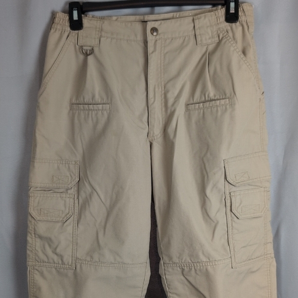 5.11 Tactical Tan Cargo Pants - Picture 5 of 6